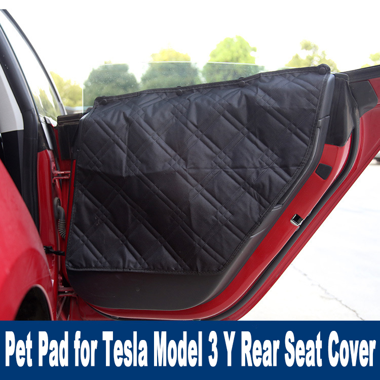 Travel Accessories For Dogs - 테슬라 모델 3 Y 뒷좌석 커버