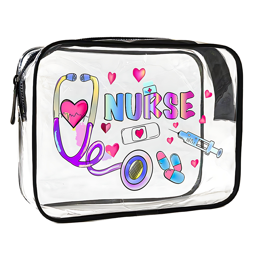 Toiletry Bag Tsa - 1PC 투명 메이크업 가방 여행용 세면도구