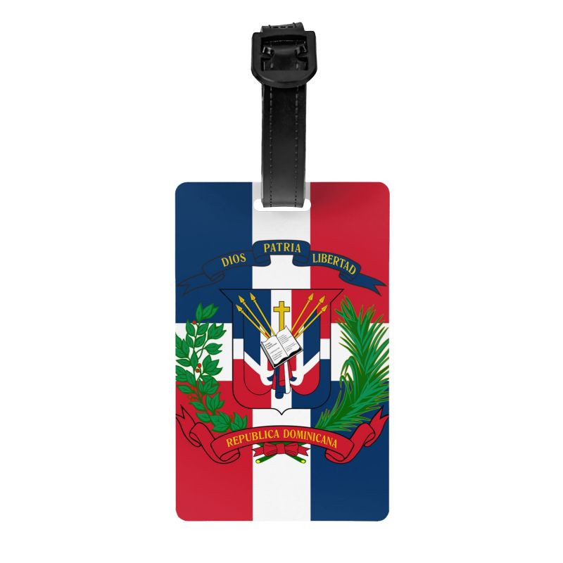 Travel Accessories Luggage Straps - 도미니카 공화국 국기 디자인의 여행용 수하물