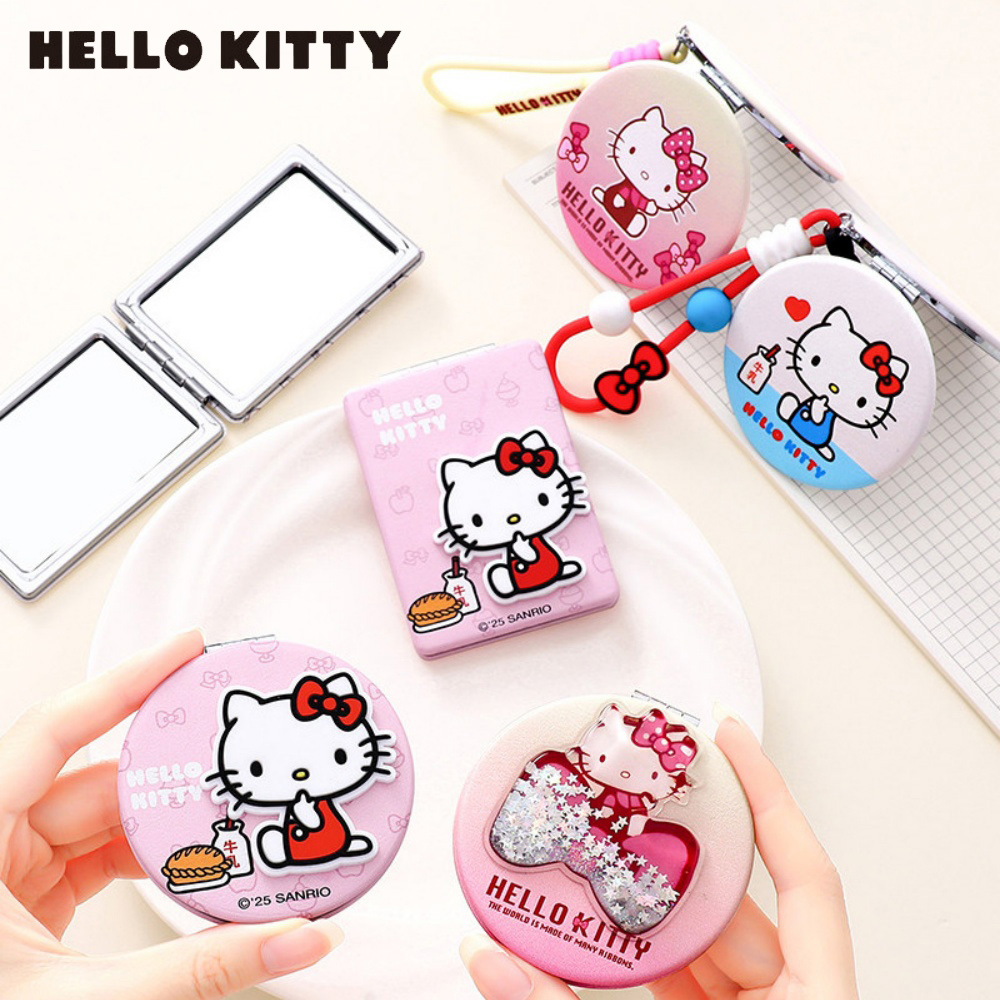 Travel Accessories For Japan - 정품 산리오 헬로 키티 접이식 화장