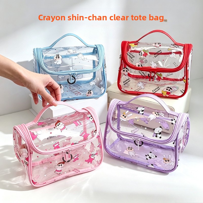Travel Accessories For Japan - 짱구는 못말려 만화 캐릭터 화장품 파우치,