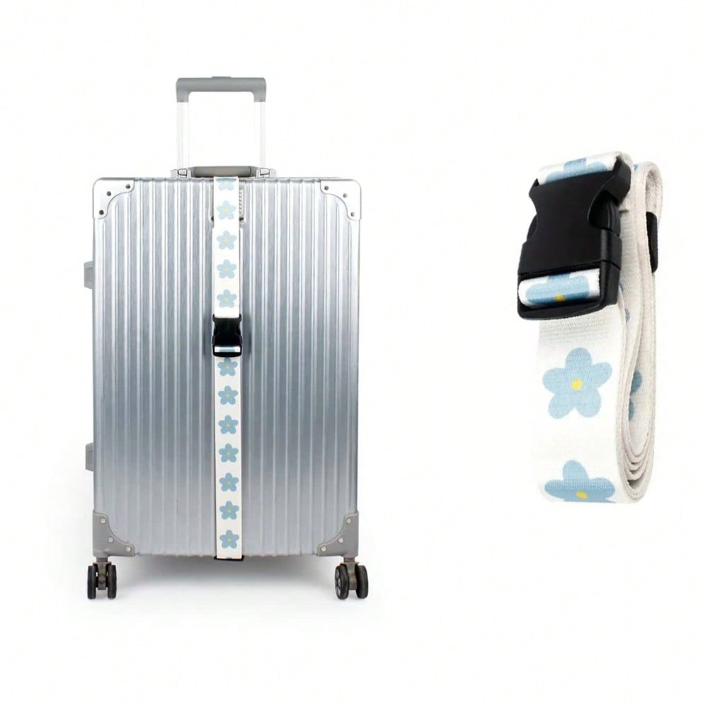 Travel Accessories Luggage Straps - 여행용 수하물 플라스틱 버클 스트랩, 꽃무늬