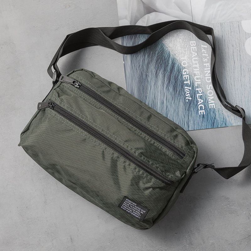 Travel Accessories For Japan - 남성용 미니멀리스트 크로스바디 슬링백, 일본풍 메신저백,