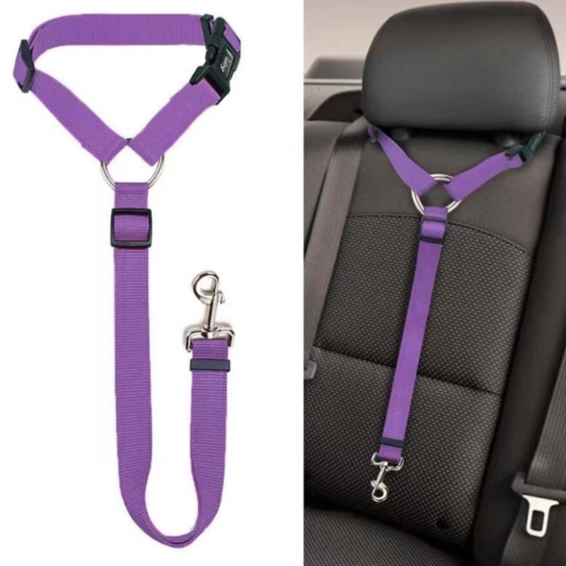 Travel Accessories For Dogs - 조절 가능한 애완동물 카시트 벨트 강아지