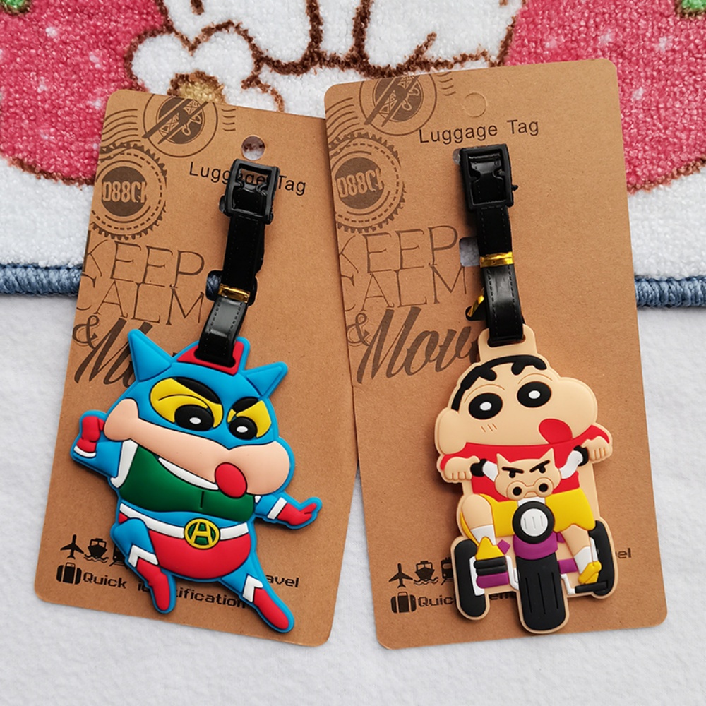 Travel Accessories For Japan - 핫 크레용 신짱 수하물 태그 PVC