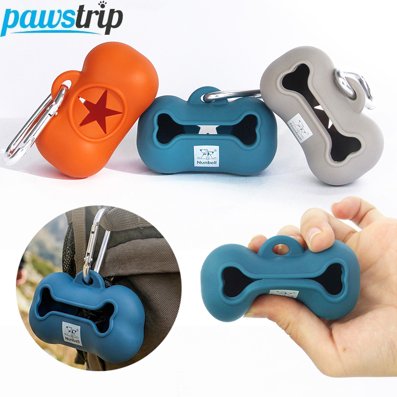 Travel Accessories For Dogs - 실리콘 강아지 배변봉투 디스펜서, 내구성 있는
