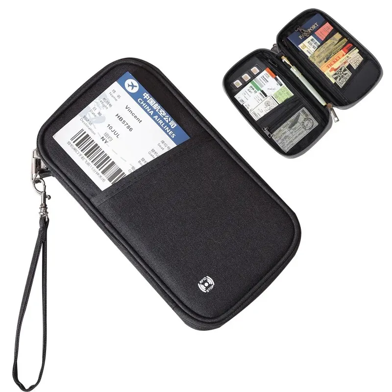 Travel Accessories To Sew - 야외 여권 홀더를위한 여행 지갑 방수