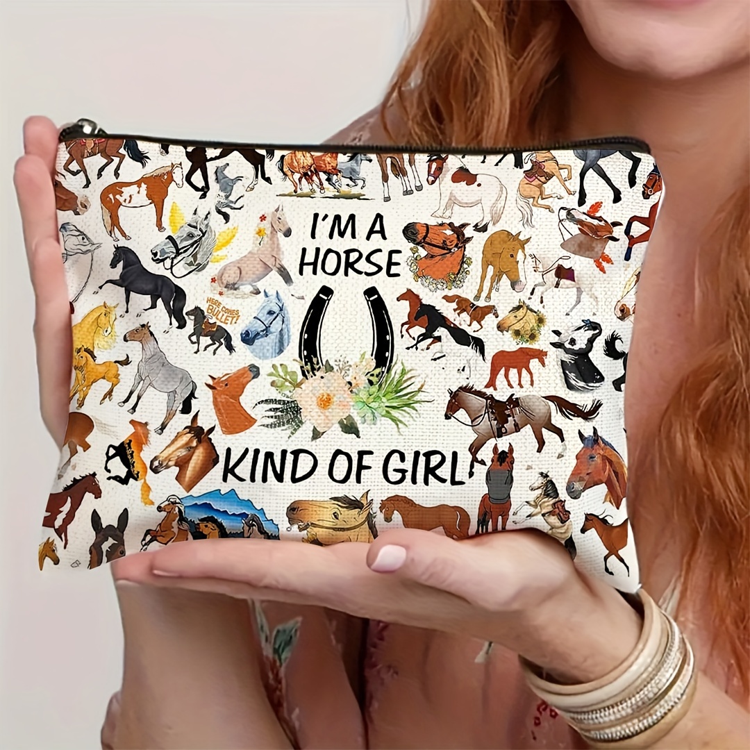 Travel Accessories Girls - 1Pc 승마 스타일, 나는 말을 사랑하는