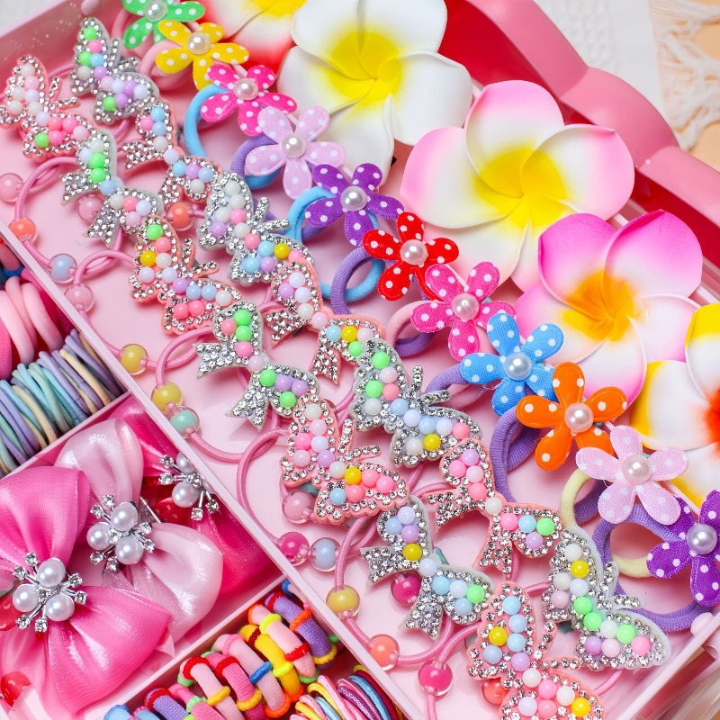 546개 고탄력 헤어 액세서리 세트, 머리카락 손상 없 - Travel Accessories For 10 Year Old Girl 리뷰 및 가격