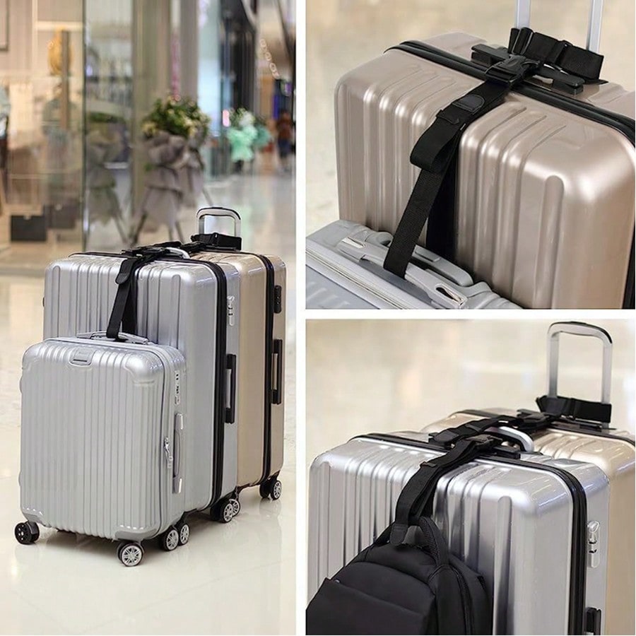 400cm/157.48인치 헤비 듀티 수하물 스트랩 조 - Travel Accessories Luggage Straps 리뷰 및 가격