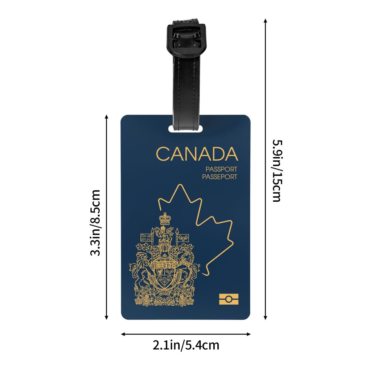 캐나다 여권 수하물 태그 맞춤형 수하물 태그 개인 정보 - Travel Accessories Canada 리뷰 및 가격