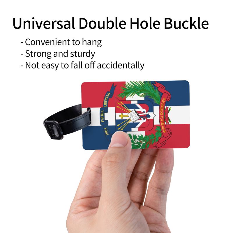도미니카 공화국 국기 디자인의 여행용 수하물 태그, 개 - Travel Accessories Luggage Straps 리뷰 및 가격