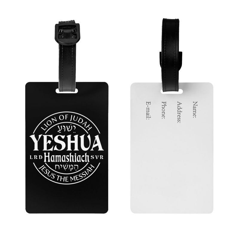 예슈아, 메시아, 예수, 여행용 수하물 태그, 개인 정 - Travel Accessories Luggage Straps 리뷰 및 가격