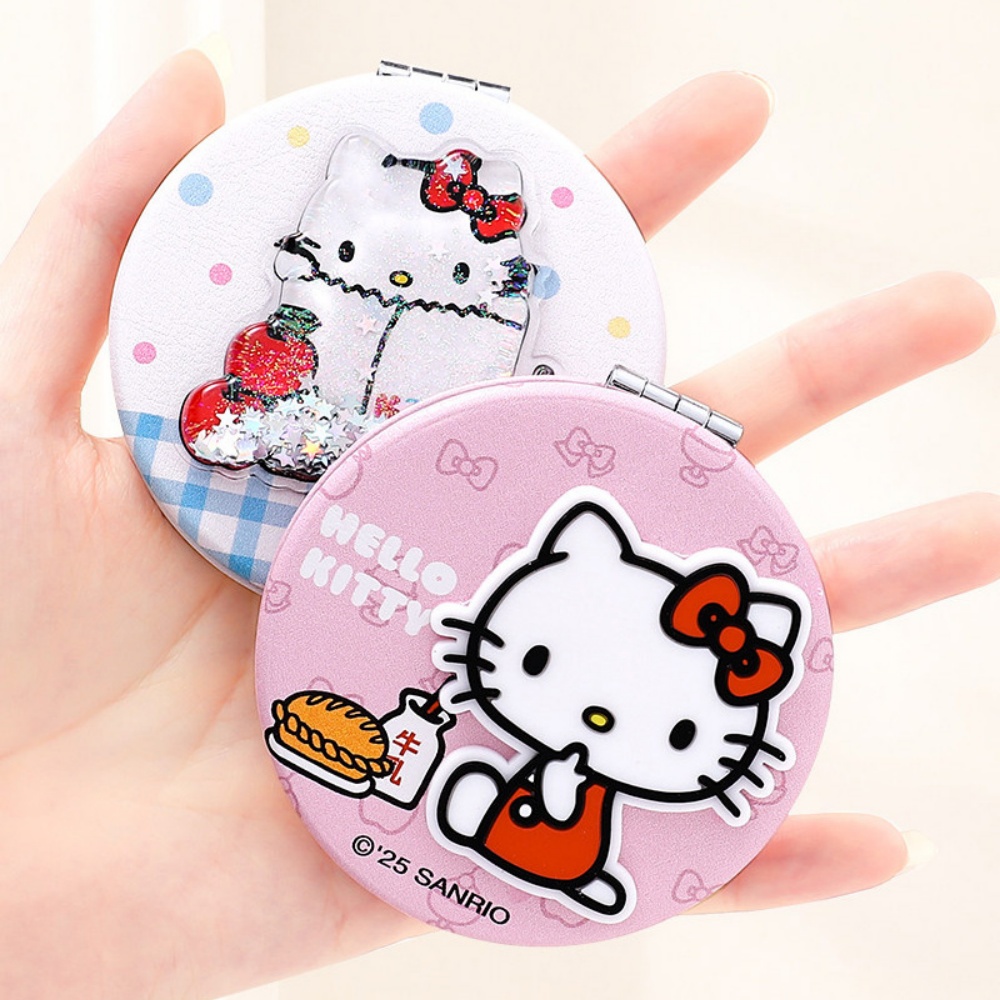 정품 산리오 헬로 키티 접이식 화장 거울 만화 Kt 레 - Travel Accessories For Japan 리뷰 및 가격