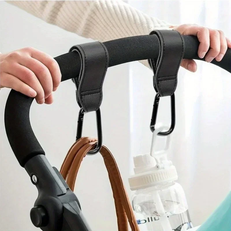 아기 유모차 걸이 패션 PU 가죽 조절 가능 유모차 걸 - Travel Accessories For 10 Year Old Girl 리뷰 및 가격