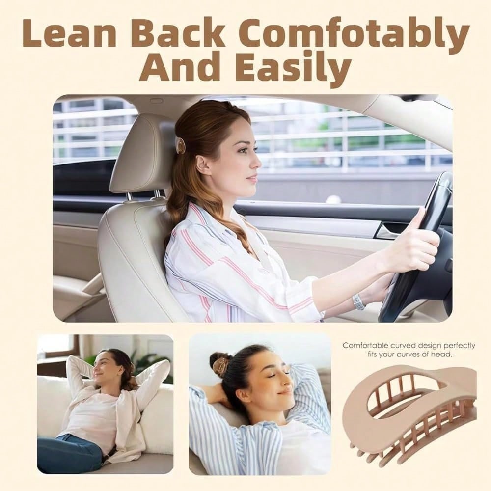 여성용 심플한 플랫 악어 가죽 헤어 클립, 일상용 번  - Travel Accessories Bunnings 리뷰 및 가격