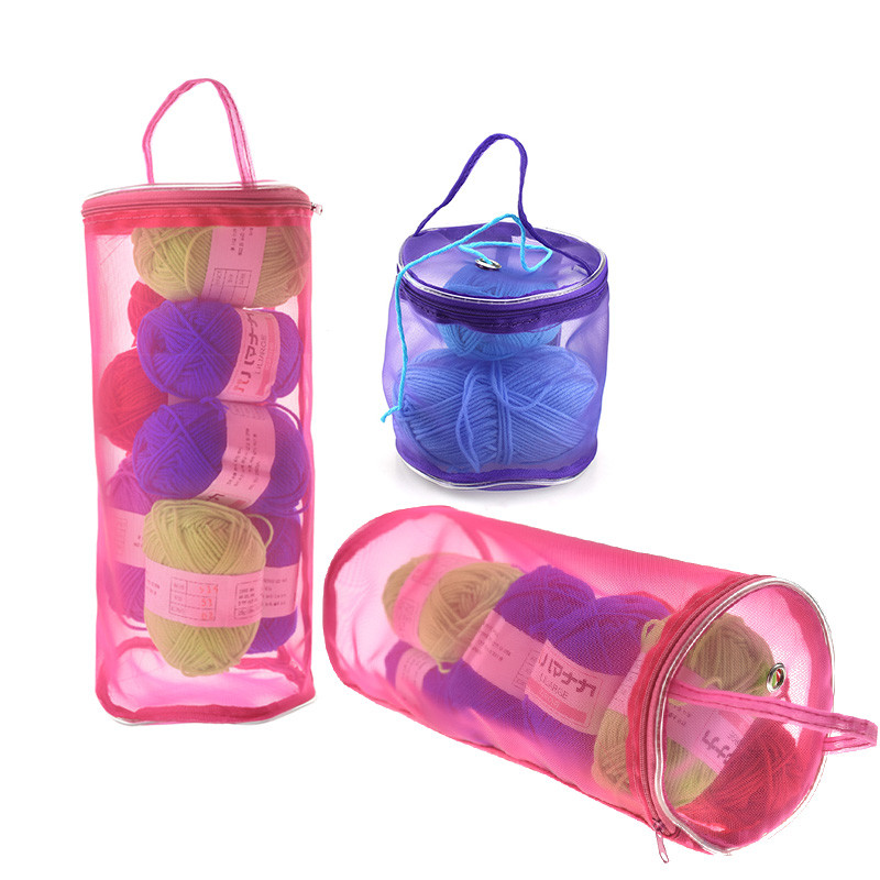 KOKNIT 뜨개질 원사 라운드 크로셰 가방 공예 나일 - Travel Accessories To Sew 리뷰 및 가격