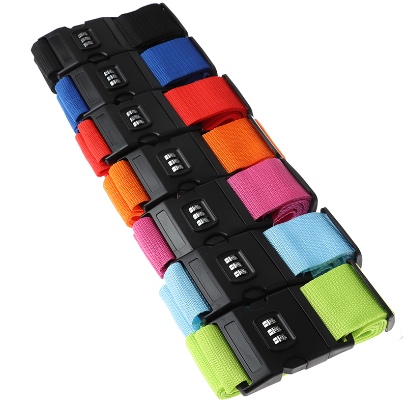 2M 레인보우 암호 잠금 포장 수하물 가방 수하물 스트 - Travel Accessories Luggage Straps 리뷰 및 가격