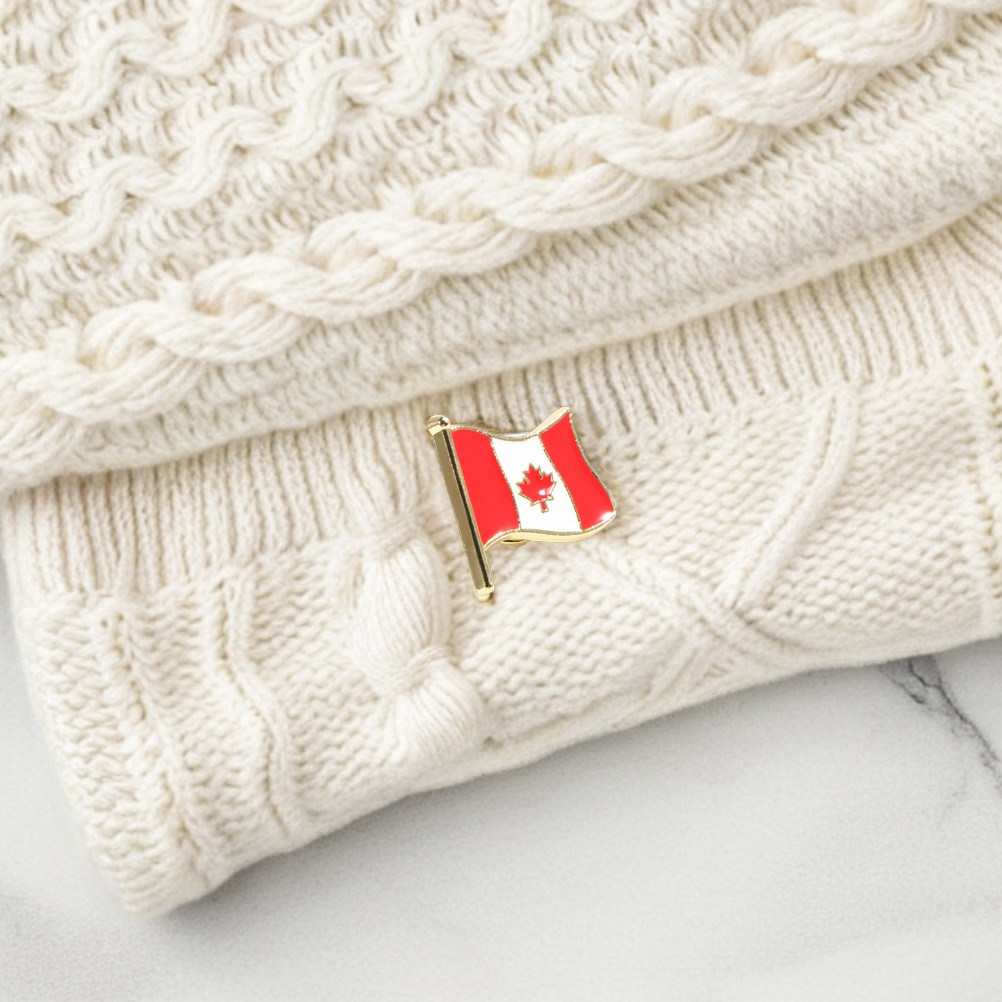 캐나다 국기 뱃지 6개 세트, 정교한 금속 공예로 제작 - Travel Accessories Canada 리뷰 및 가격
