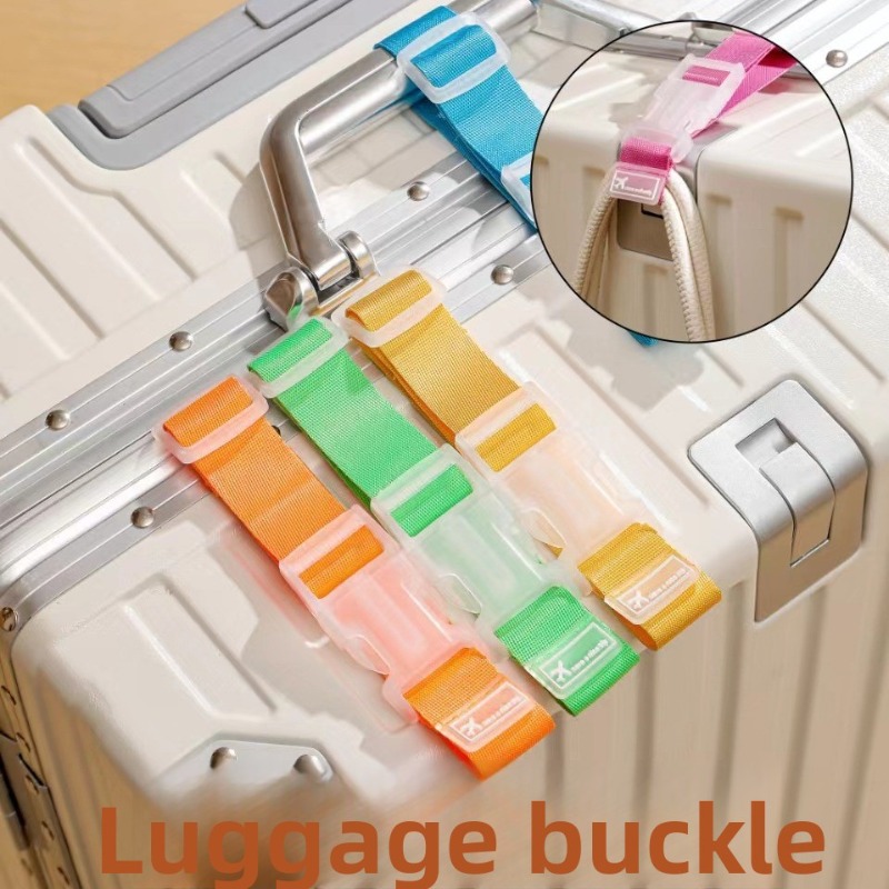 5pcs 무작위 색상 조정 가능한 수하물 연결 스트랩  - Travel Accessories Luggage Straps 리뷰 및 가격