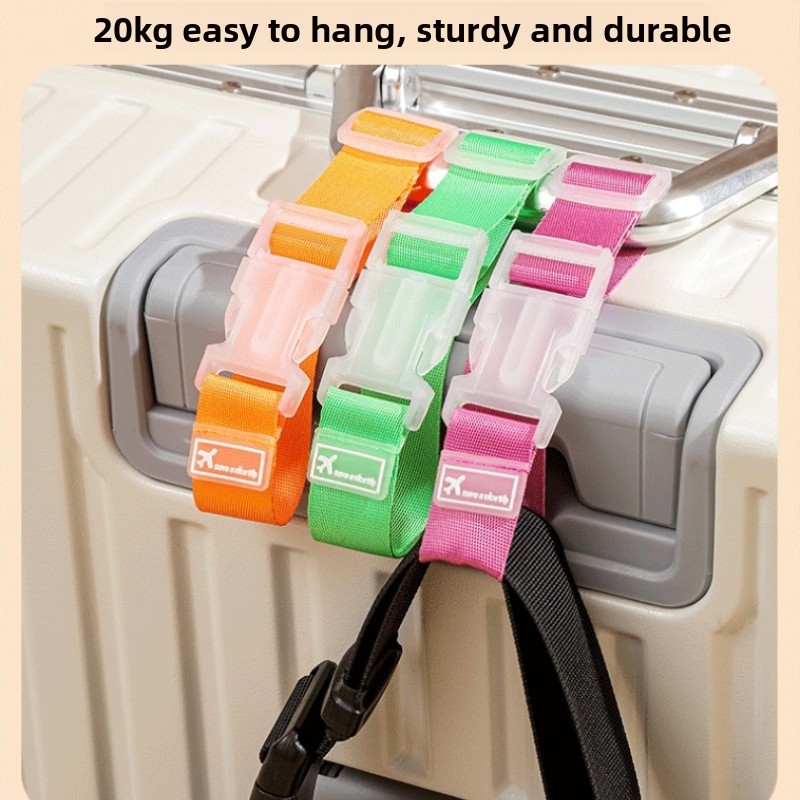 5pcs 무작위 색상 조정 가능한 수하물 연결 스트랩  - Travel Accessories Luggage Straps 리뷰 및 가격