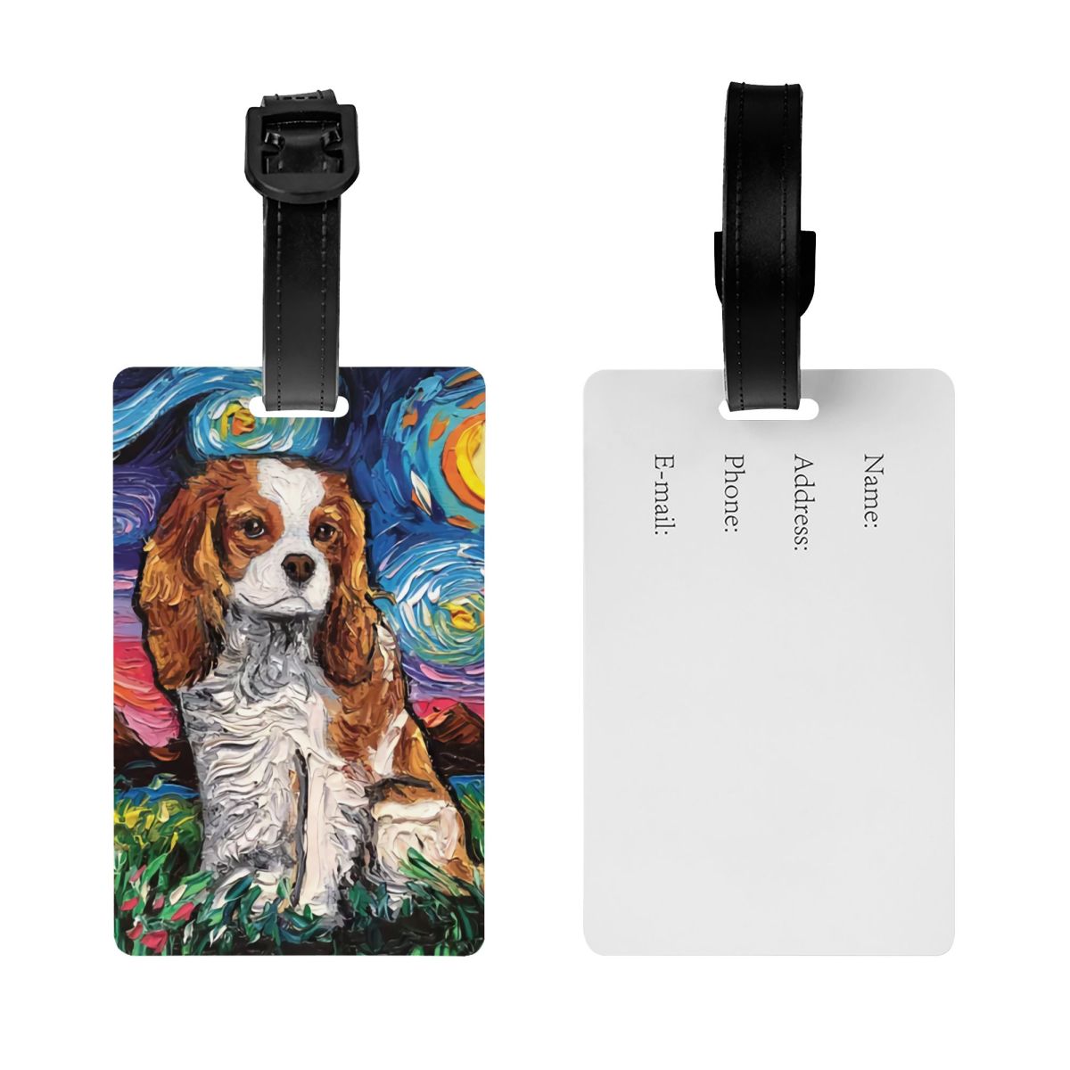 맞춤형 카발리에 킹 찰스 스패니얼 반려동물 초상화, 아 - Travel Accessories For Dogs 리뷰 및 가격