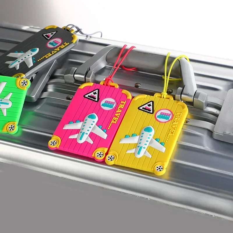 휴대용 PVC 수하물 태그, 수하물 이름 태그, 여행  - Travel Accessories Luggage Straps 리뷰 및 가격