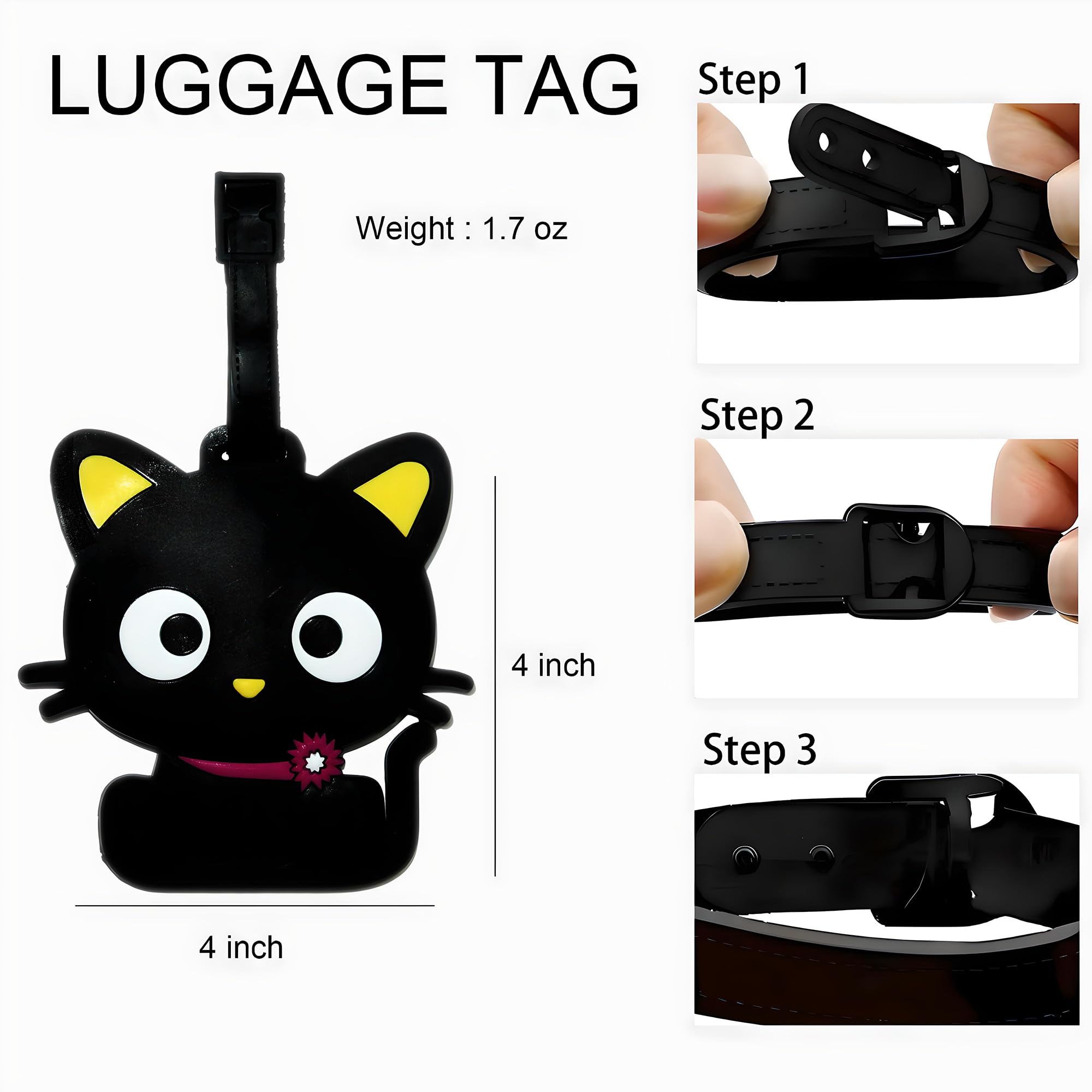 귀여운 동물 수하물 태그 여행용 고양이 강아지 똥 공룡 - Travel Accessories For Dogs 리뷰 및 가격