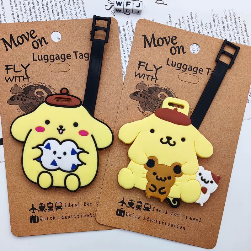 만화 캐릭터 큰귀 강아지 여행용 러기지 태그, 폼폼 장 - Travel Accessories For Dogs 리뷰 및 가격