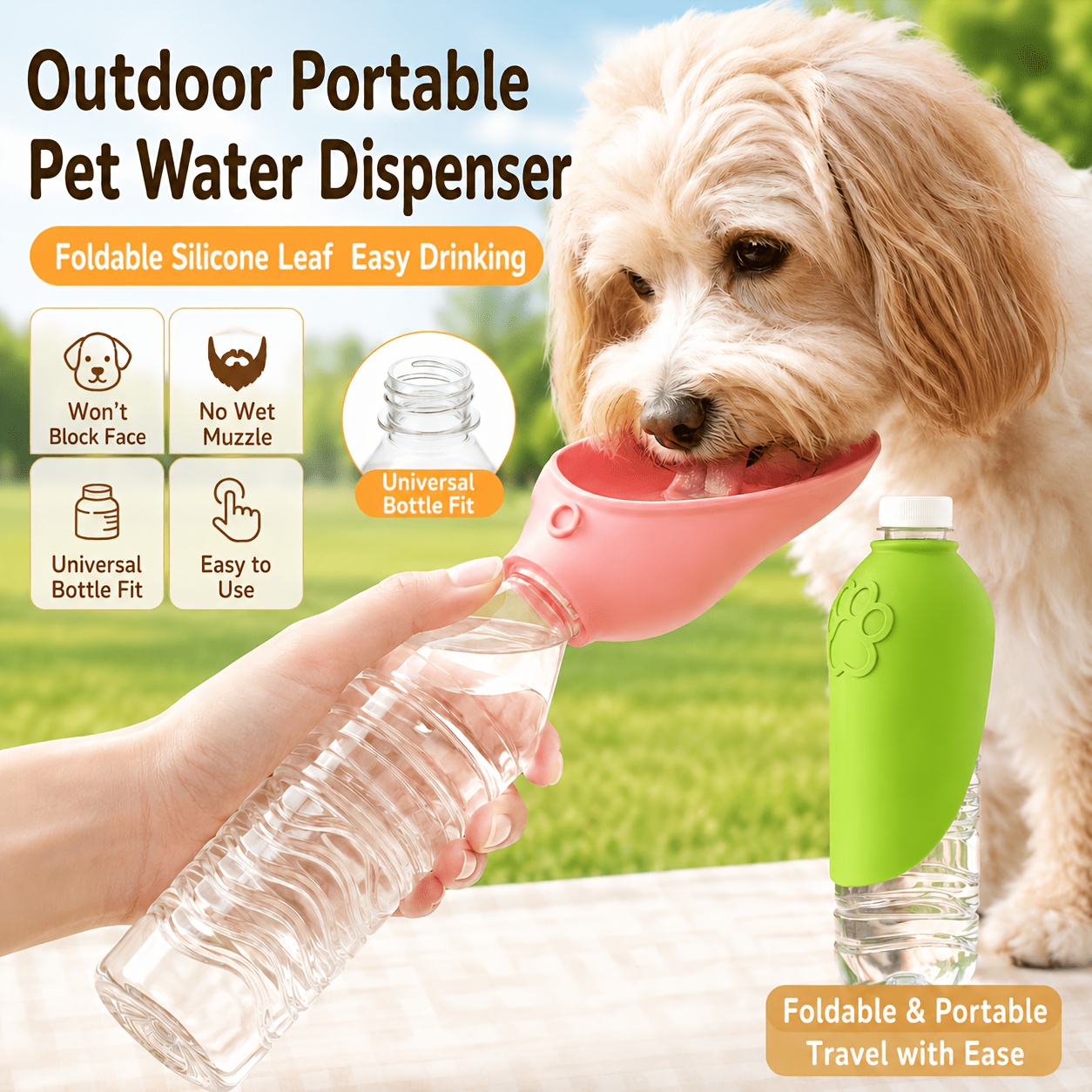 휴대용 야외 물컵 강아지 여행용 물통 산책 캠핑 하이킹 - Travel Accessories For Dogs 리뷰 및 가격