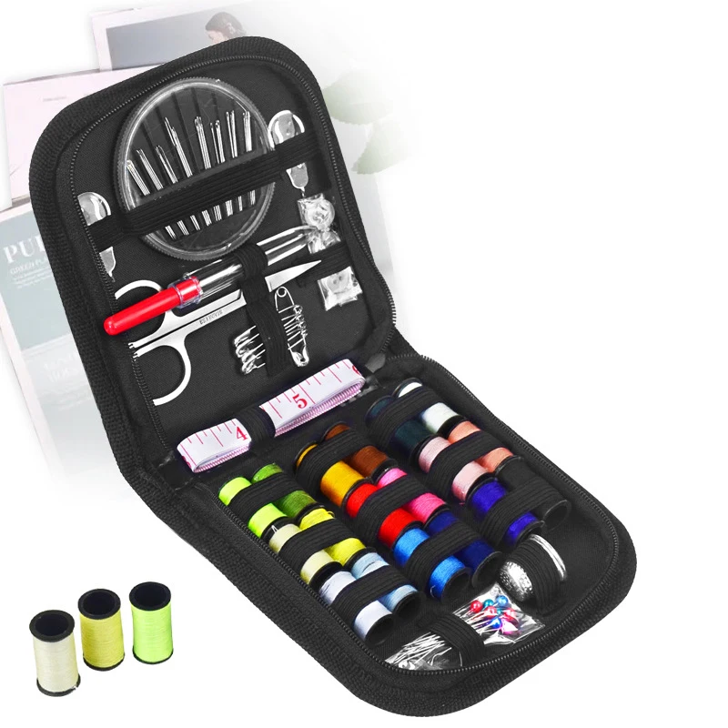 휴대용 가정용 바느질 키트 상자, 가정 여행용 액세서리 - Travel Accessories To Sew 리뷰 및 가격