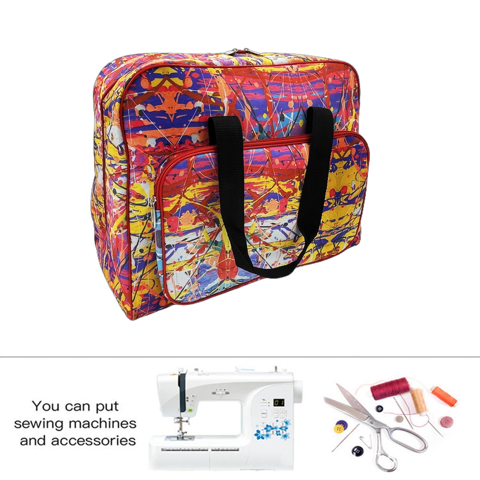재봉틀 운반 케이스, 재봉 액세서리 정리함, 다기능 여 - Travel Accessories Case 리뷰 및 가격
