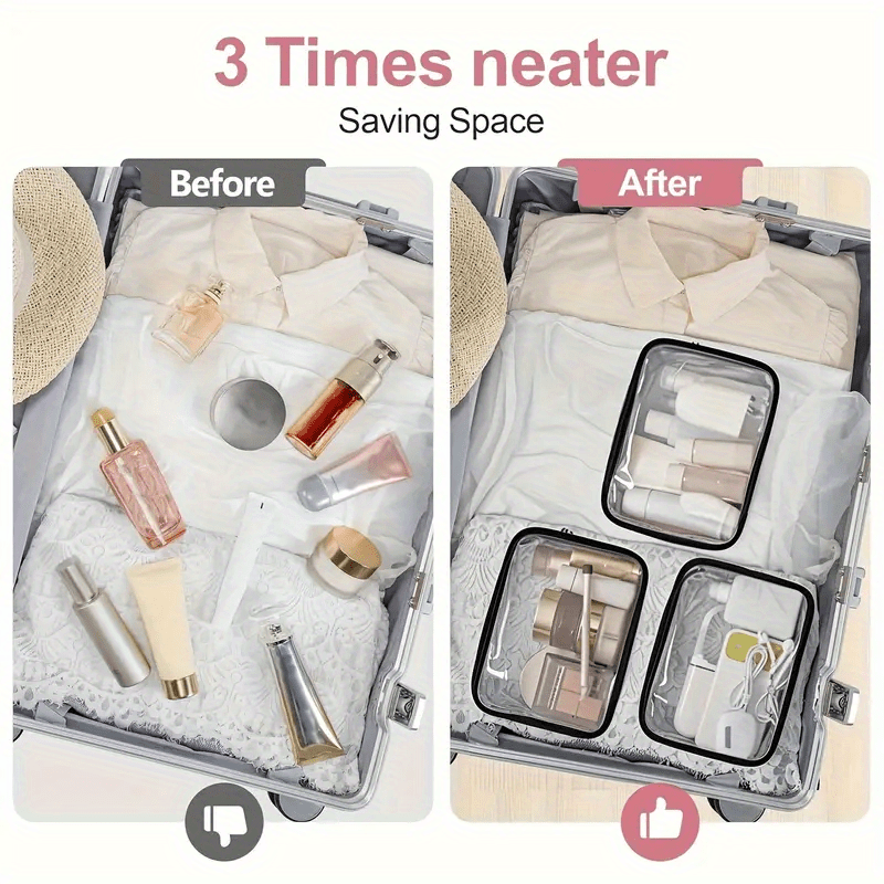 1PC 투명 메이크업 가방 여행용 세면도구 가방 파우치 - Toiletry Bag Tsa 리뷰 및 가격