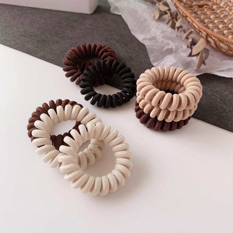 스파이럴 코일 헤어 타이, 손상 없음, 구김 없음, 신 - Travel Accessories Girls 리뷰 및 가격
