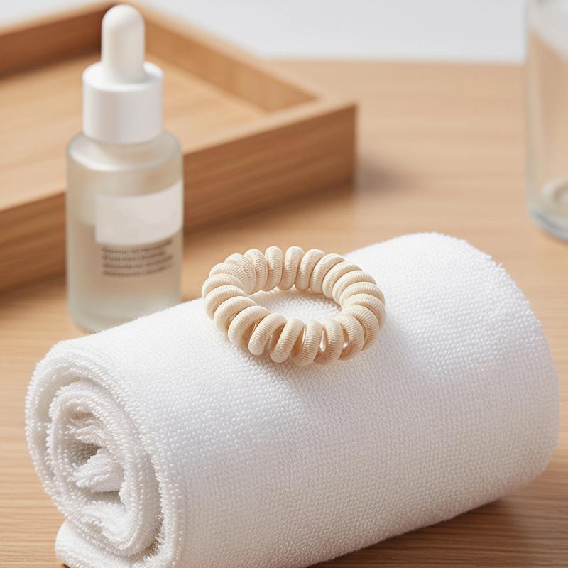 스파이럴 코일 헤어 타이, 손상 없음, 구김 없음, 신 - Travel Accessories Girls 리뷰 및 가격