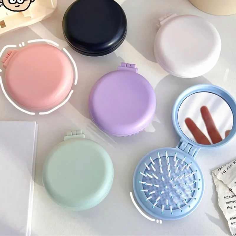 미니 휴대용 여행 헤어 브러시, 어린이 소녀 심플 단색 - Travel Accessories For 10 Year Old Girl 리뷰 및 가격