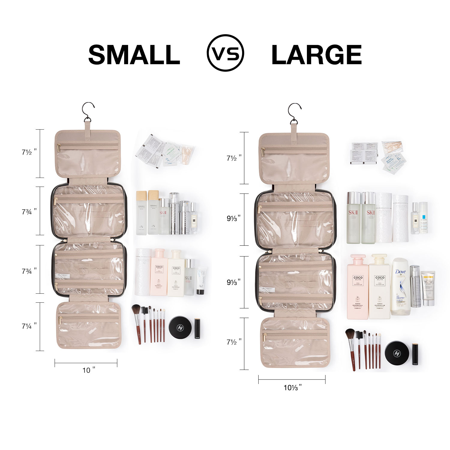BAGSMART 화장품 파우치 걸이식 후크 세면 용품  - Travel Z 리뷰 및 가격