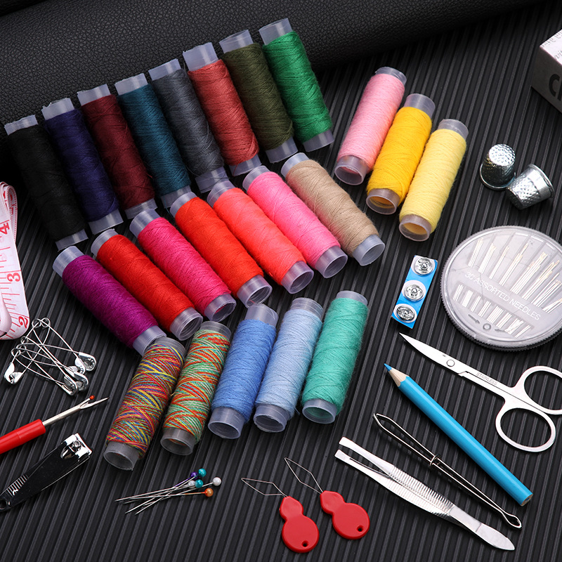바느질 키트 초보자 여행자 휴대용 재봉 용품 액세서리  - Travel Accessories To Sew 리뷰 및 가격
