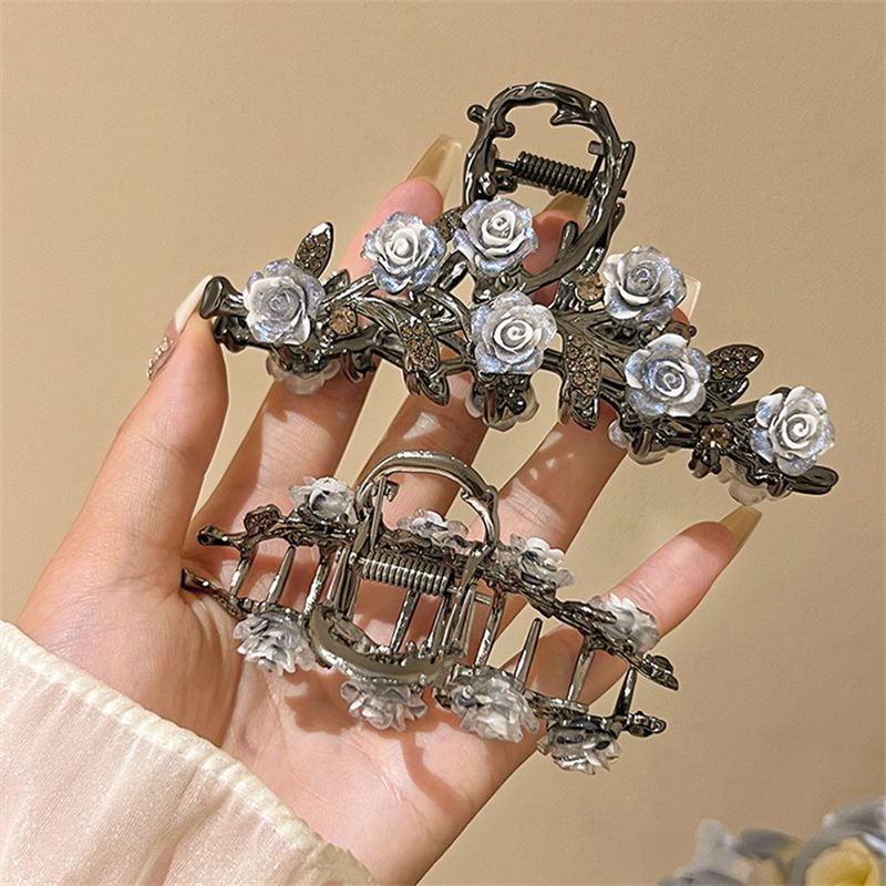 여성을 위한 새로운 중국식 수묵화 장미 헤어 클립, 뒷 - Travel Accessories Bunnings 리뷰 및 가격