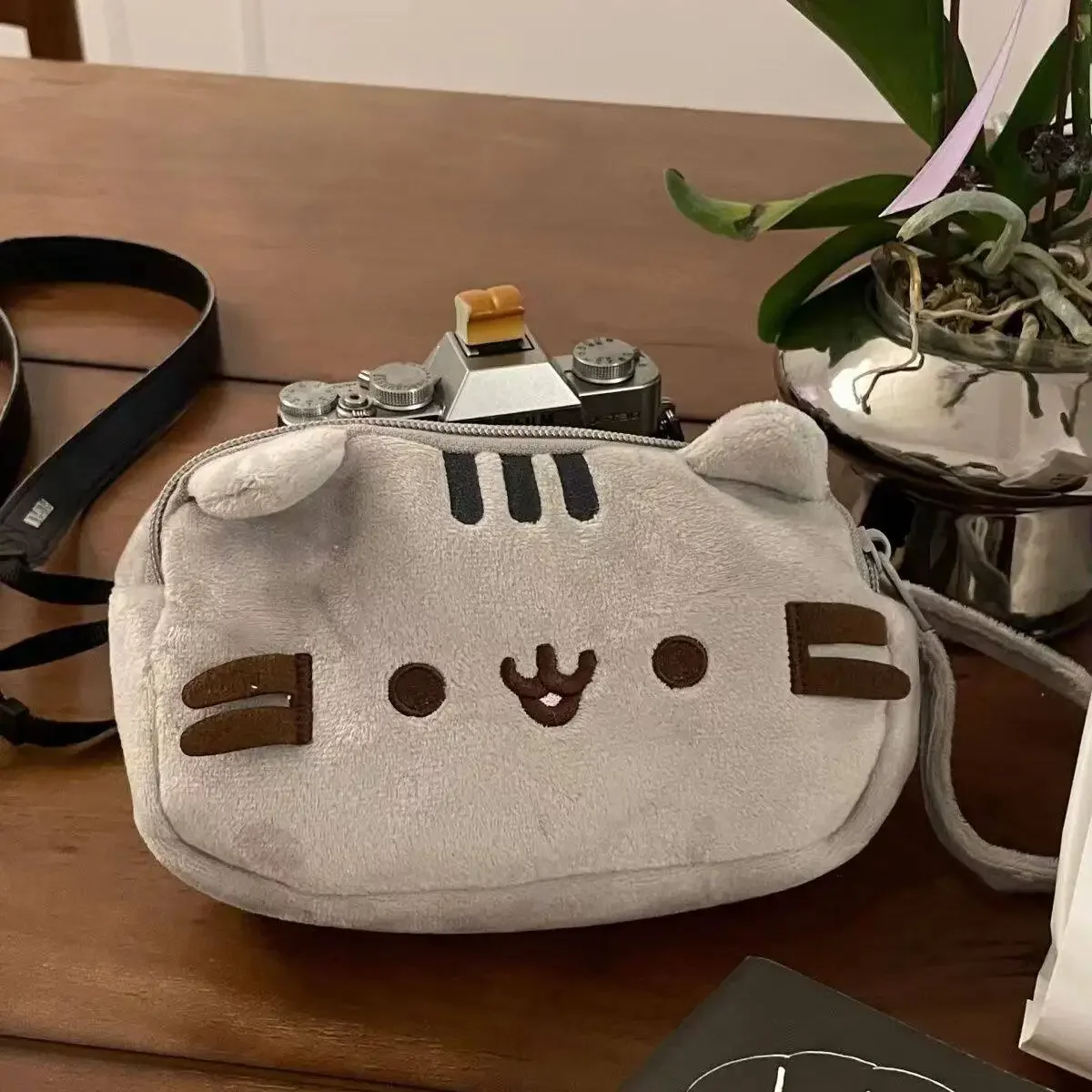 귀여운 Pusheen 연필 케이스 만화 뚱뚱한 고양이  - Travel Accessories Case 리뷰 및 가격