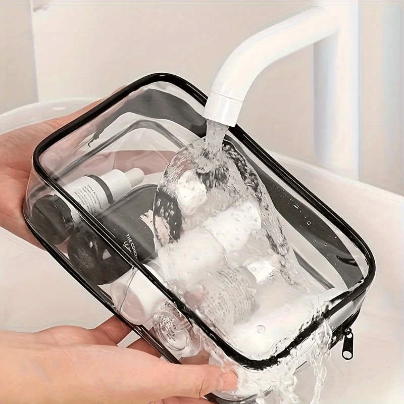 투명 PVC 만화 고양이 플레이펜 메이크업 가방 & 휴 - Toiletry Bag Tsa 리뷰 및 가격