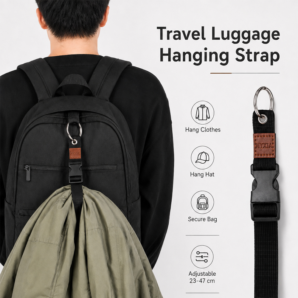 휴대용 도난 방지 수하물 스트랩 내구성 야외 버클 남성 - Travel Accessories Luggage Straps 리뷰 및 가격