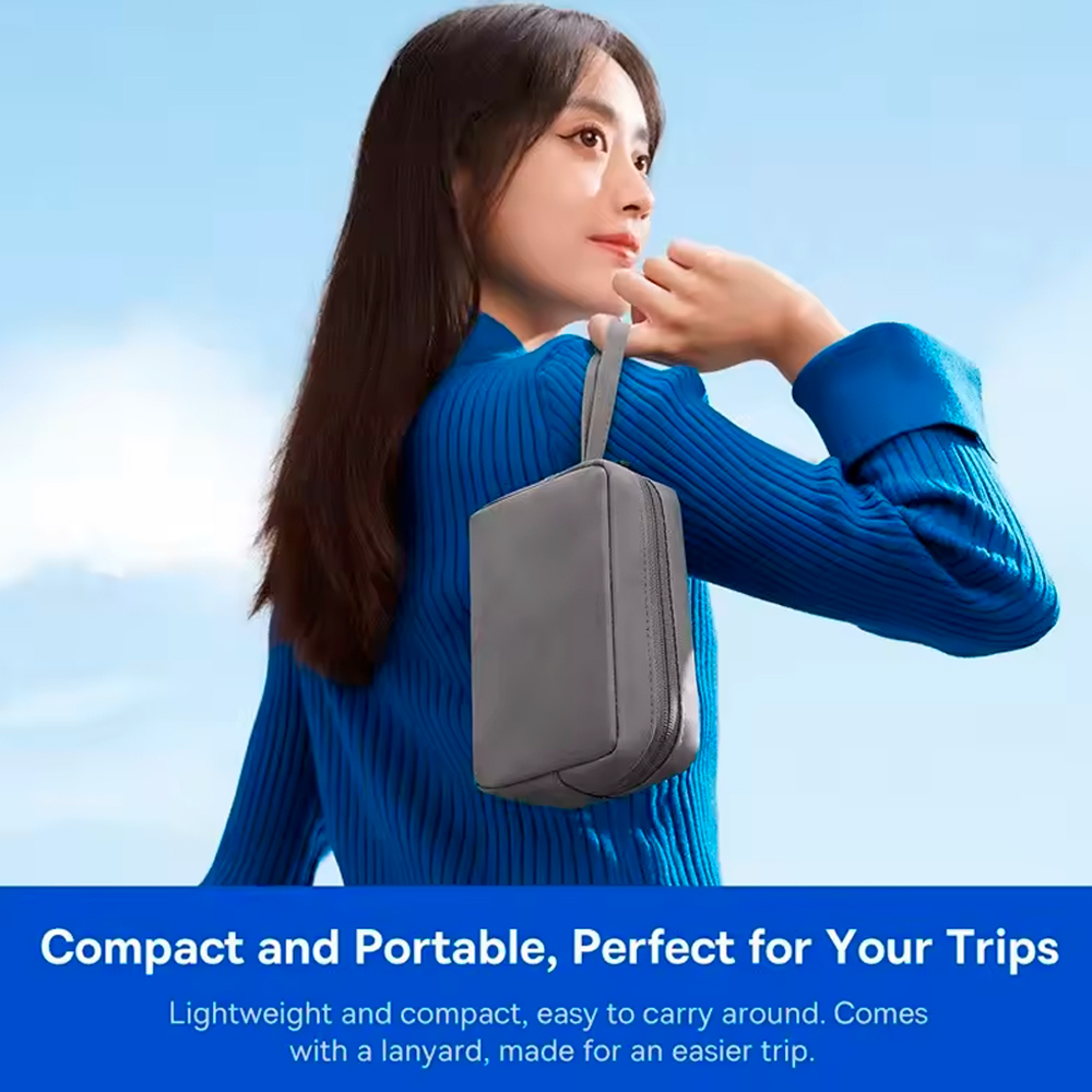 휴대용 전화 방수 가방 여행용 충전기 케이블 보관 케이 - Travel Accessories Case 리뷰 및 가격