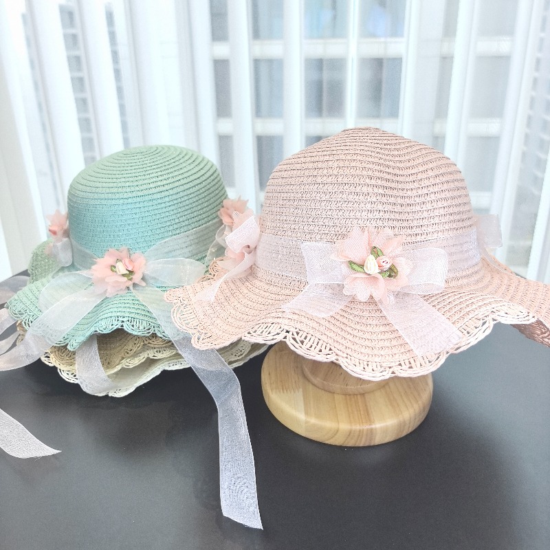 여자아이들을 위한 2피스 밀짚모자, 단색 야외 여행용  - Travel Accessories For 10 Year Old Girl 리뷰 및 가격