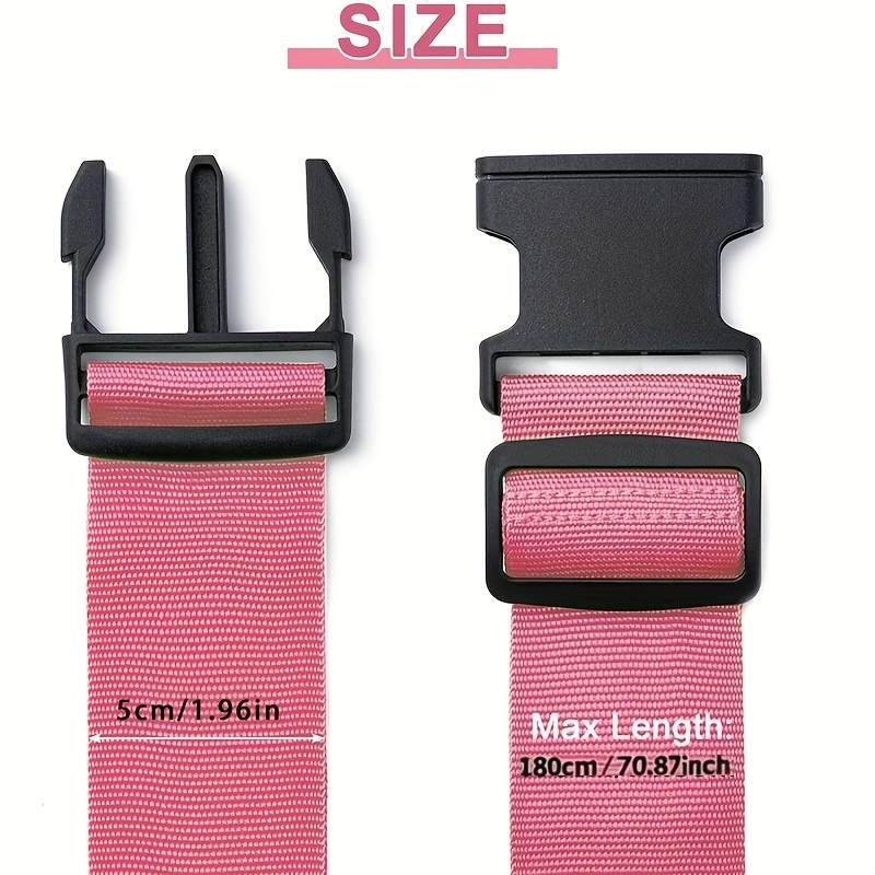 4개의 수하물 스트랩 세트, 수하물 고정 스트랩, 여행 - Travel Accessories Luggage Straps 리뷰 및 가격